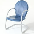 thumbnail image 1 of Pemberley Row Metal Sky Blue Chair UV Resistant 22" x 28.5" x 34.25" Unassembled, 1 of 6