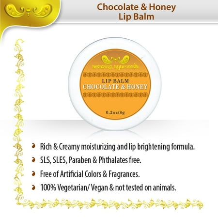 Luscious Lip Balm - Luscious Lip Balm Chocolate & Honey 0.2 Oz/8g