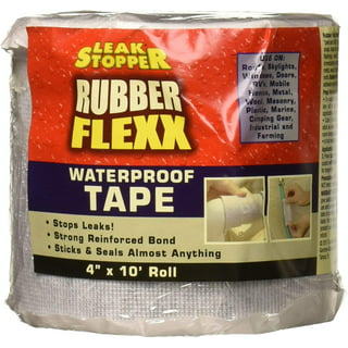 Gardner 15 oz. LEAK STOPPER RUBBER-FLEXX Sealant (White) 0326-GA - The Home  Depot