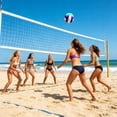 thumbnail image 7 of Training Volleyball for Indoor Outdoor Use, Soft PVC Hand Stitched Beach Volleyball with Non and Thickened Durable Design, 7 of 7