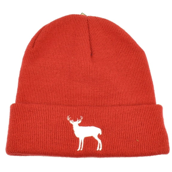 Alabama Bama Cuffed Knit Beanie Brick Hat Deer State Heart Dixie Skully Acrylic