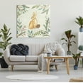 thumbnail image 3 of Stupell Industries Winter Rabbit & Pinecone Holiday Painting Gallery Wrapped Canvas Print Wall Art, 36 x 36, 3 of 8
