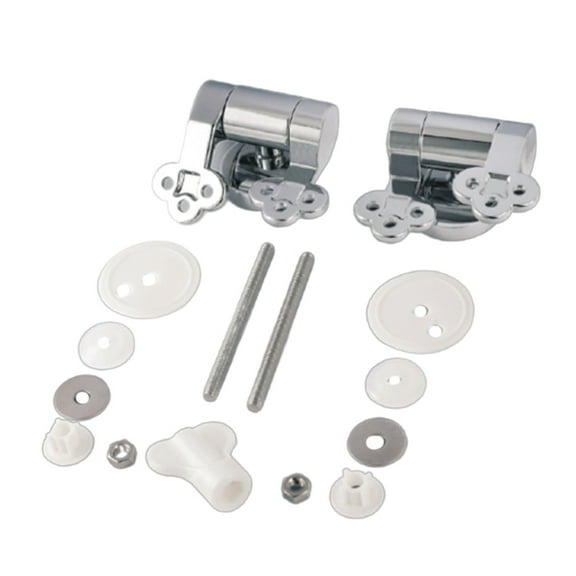Upgraded Toilet Seat Hinges Modern Toilet Hinges Slow Drop Hinges Toilet Hinges Replacement Part for Most Toilet Seats
