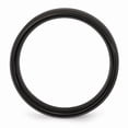 thumbnail image 3 of Stainless Steel 8mm Black IP-plated Brushed/Polished Beveled Edge Band, 3 of 10