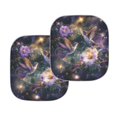 thumbnail image 5 of Jeiento Hummingbird Car Sun Shade Windshield Flowers Automotive Windshield Sunshades 2 Piece Front Window Sun Shield Drive Windshield Sun Shade for Car SUV Van Accessories, 5 of 7