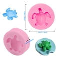 thumbnail image 2 of 6Pcs Turtle Silicone Mold Turtle Candy Fondant Mold Chocolate Making Mold for Desserts DIY Cake Decoration Tools, 2 of 7