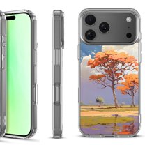 For iPhone 17 Pro Shockproof Protective Phone Case, by OneToughShield - Autumn Tree