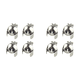 thumbnail image 1 of DQrwqpou Extintor Velas Creative Wick Flame Snuffer para Amantes Las Velas (Plata 4 Piezas), 1 of 3