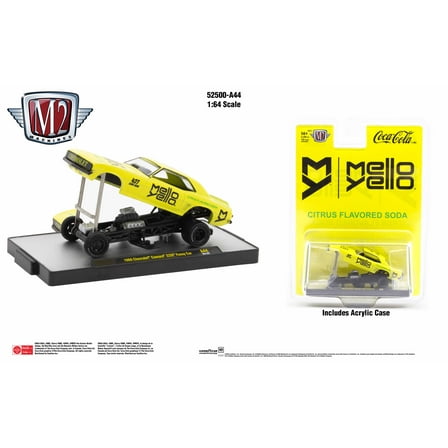 M2 Machines Coca-Cola Release A44 1969 Chevrolet Camaro Z28 Funny Car