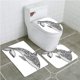thumbnail image 1 of Juego de Alfombras de Baño ABPHQTO 3 Piezas Delfín 18x30 18x14 18x14,7, 1 of 2