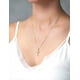 thumbnail image 5 of Dije Cruz Facetada 2 Vistas 1.5 cm Oro Sólido 10k, 5 of 6