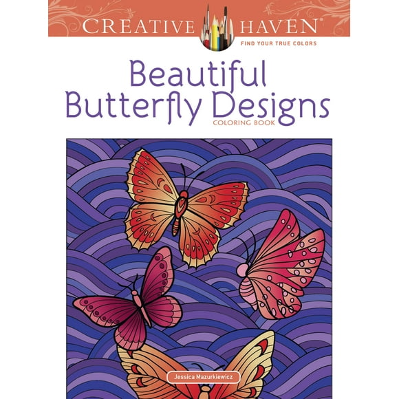 Havre Créatif: Beau Livre de Coloriage Papillon-