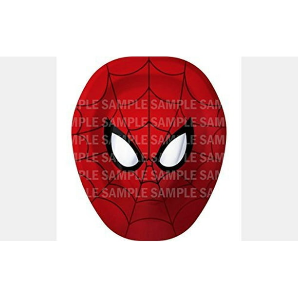 spiderman birthday edible image photo 8 round cake topper sheet