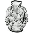 thumbnail image 6 of Rebaike Men's Snow Camo Hoodie Winter White 3D Forest Camouflage Pullover Sweatshirt, 6 of 8