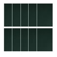 thumbnail image 1 of Furnish My Place Modern Indoor/Outdoor Commercial Solid Dark Green Rug, Modern Area Rug, Baby Nursery Mat, Pet-Friendly Carpet for Living Room, Playroom, Made in USA, 1.5' x 2.25' Rectangle-Set of 10, 1 of 6