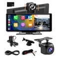 thumbnail image 1 of relayinert ABS Portable 10.26Inch HD IPS Touchscreen Car Stereo Radio Monitor Android Auto Wireless Car-play Wireless Convenient 128GB, 1 of 6
