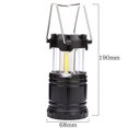 thumbnail image 2 of Luz solar recargable para acampar, luz de antorcha para iluminación exterior, linterna para acampar IP67 a prueba de agua, para acampar, excursiones, rescate, pesca, cueva JM, 2 of 5