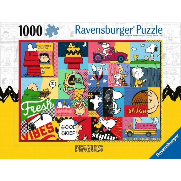 Ravensburger, Peanuts Moments 1000 Piece Puzzle