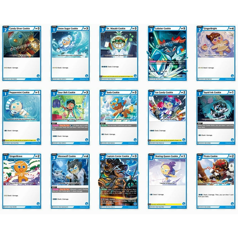 CookieRun: Braverse Trading Card Game - Starter Deck Blue