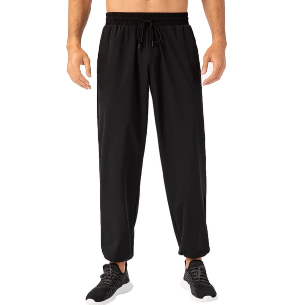 TFixol Pantalones deportivos para hombre con bolsillos cónicos para correr, entrenamiento atlético