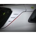 thumbnail image 3 of for Hyundai Kona 2018-2023 Chrome Rear Door Trunk Side Pillar Cover Spoiler Trim, 3 of 4