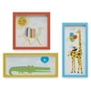 Day at the Zoo Set of 3 Framed Wall Art by Drew Barrymore Flower Kids