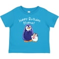 thumbnail image 3 of Inktastic Happy Birthday, Mama- Cute Penguins Boys or Girls Toddler T-Shirt, 3 of 5