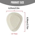 thumbnail image 2 of Metatarsal Felt Foot Pad Skived Cut (1/4" Thick) - Protect Calluses from Rubbing on Shoes - Reduce Foot and Heel Pain - 3 Pairs (6 Pieces)-3 Pairs(6 Pcs), 2 of 4