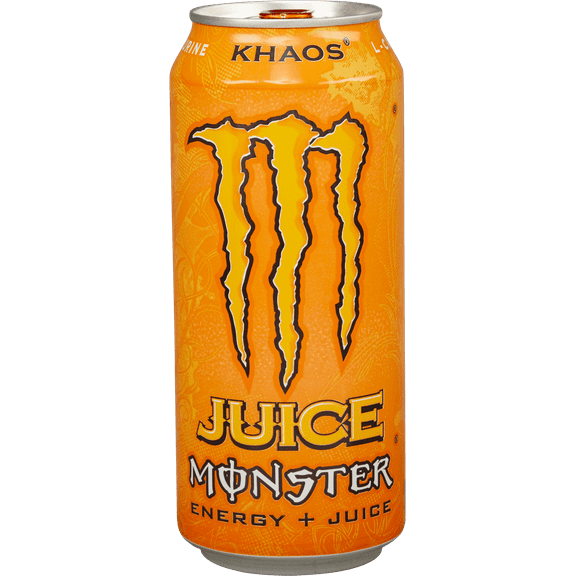 Juice Monster Energy, Khaos, 16 Fl Oz, 24 Count