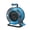 Blue, variant on Hongyi Heavy Duty Extension Cord Reel 100ft,14AWGX3C,SJTW,4-Outlet,Orange
