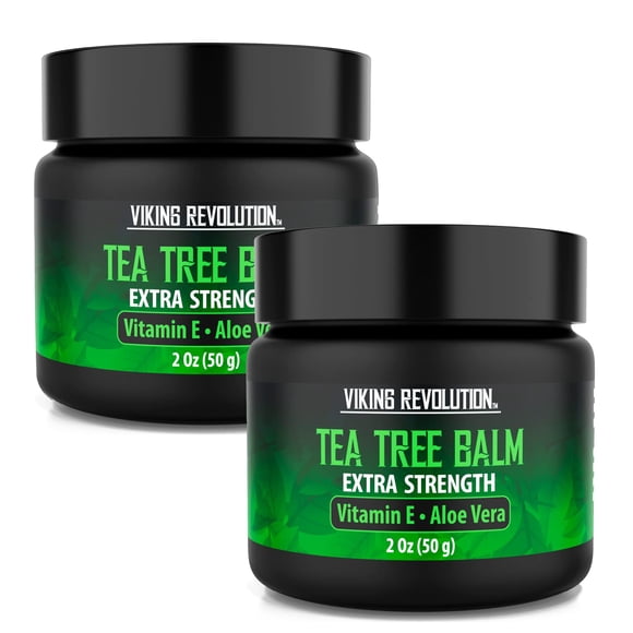 Crema de aceite de árbol de té Viking Revolution Super Balm 60 ml (x2)