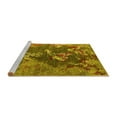 thumbnail image 2 of Ahgly Company Machine Washable Indoor Rectangle Oriental Yellow Industrial Area Rugs, 5' x 7', 2 of 4