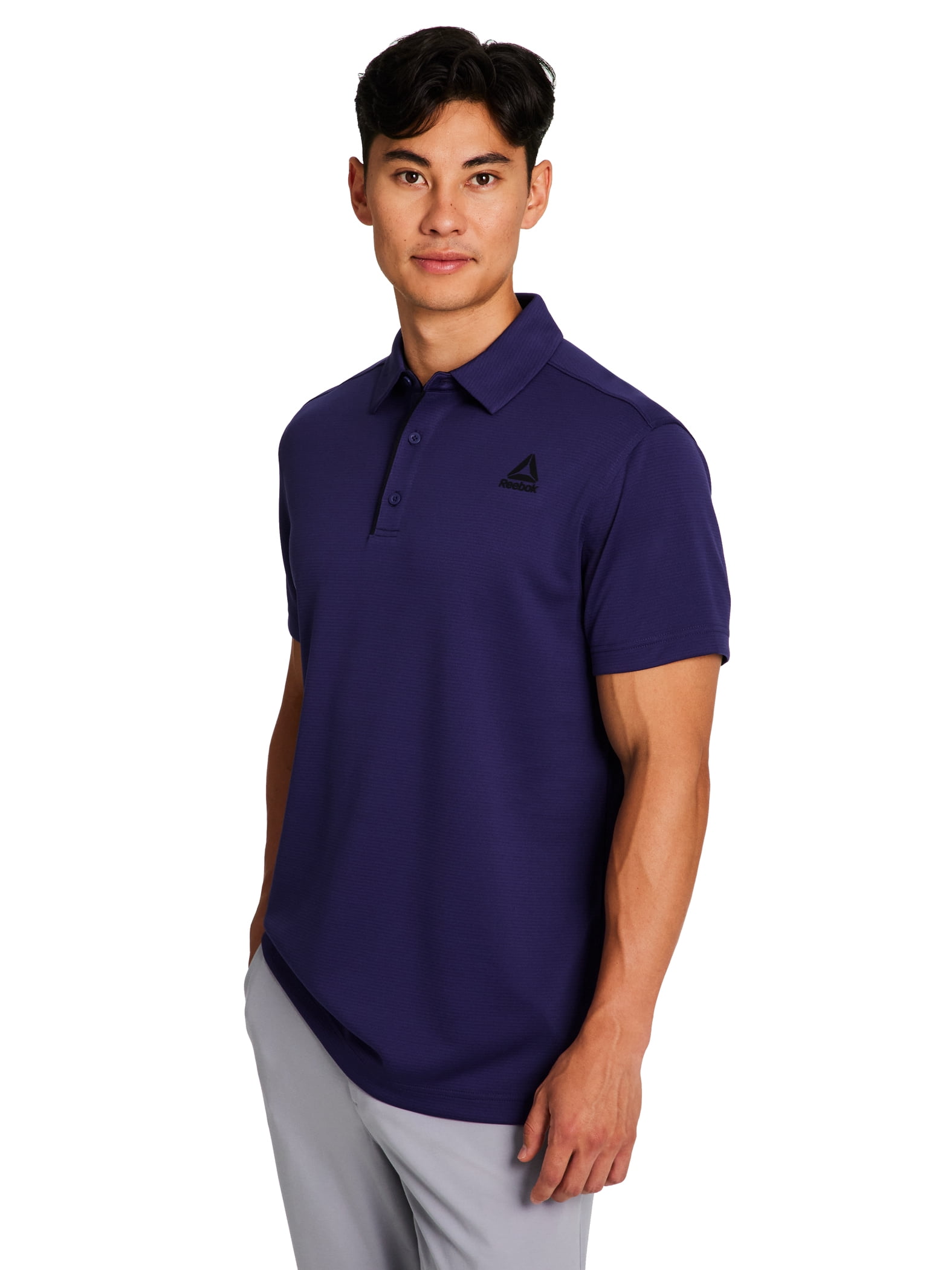 Reebok Men's and Big Men's Performance Polo Shirt, Sizes XS-5XL