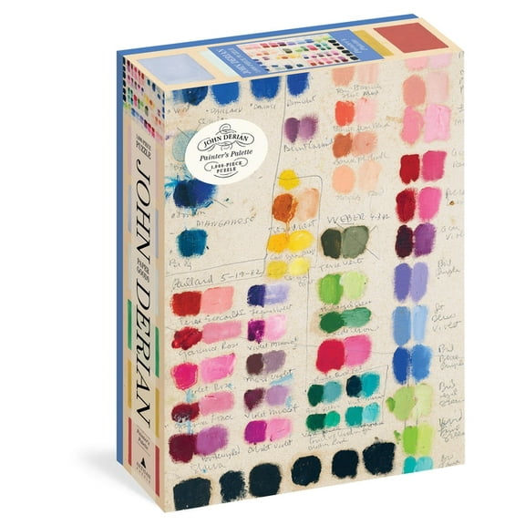 John Derian Paper Goods: Painter's Palette 1,000-Piece Puzzl