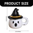 thumbnail image 3 of CRCMURE Glass&Bottle Halloween Mugs | Mug Halloween Mugs | Brew Mug | Good Morning Pumpkin Mugs | Fun Mugs Cup With Lid | Ceramic Cute Mugs | Halloween Cup For Hallowee, 3 of 9
