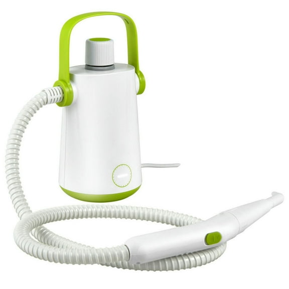 Spaco 1000W Multifunction Portable Hand-held Steam Cleaner, Steam Cleaner with 10 Accessories, Multipurpose Steam Cleaner for Indoor, Green