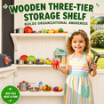 thumbnail image 4 of iYofe 2-IN-1 Grocery Store Outdoor Playhouse for Kids with Pretend Cash Register & BBQ Grill & Kitchen Playset , White, 4 of 8