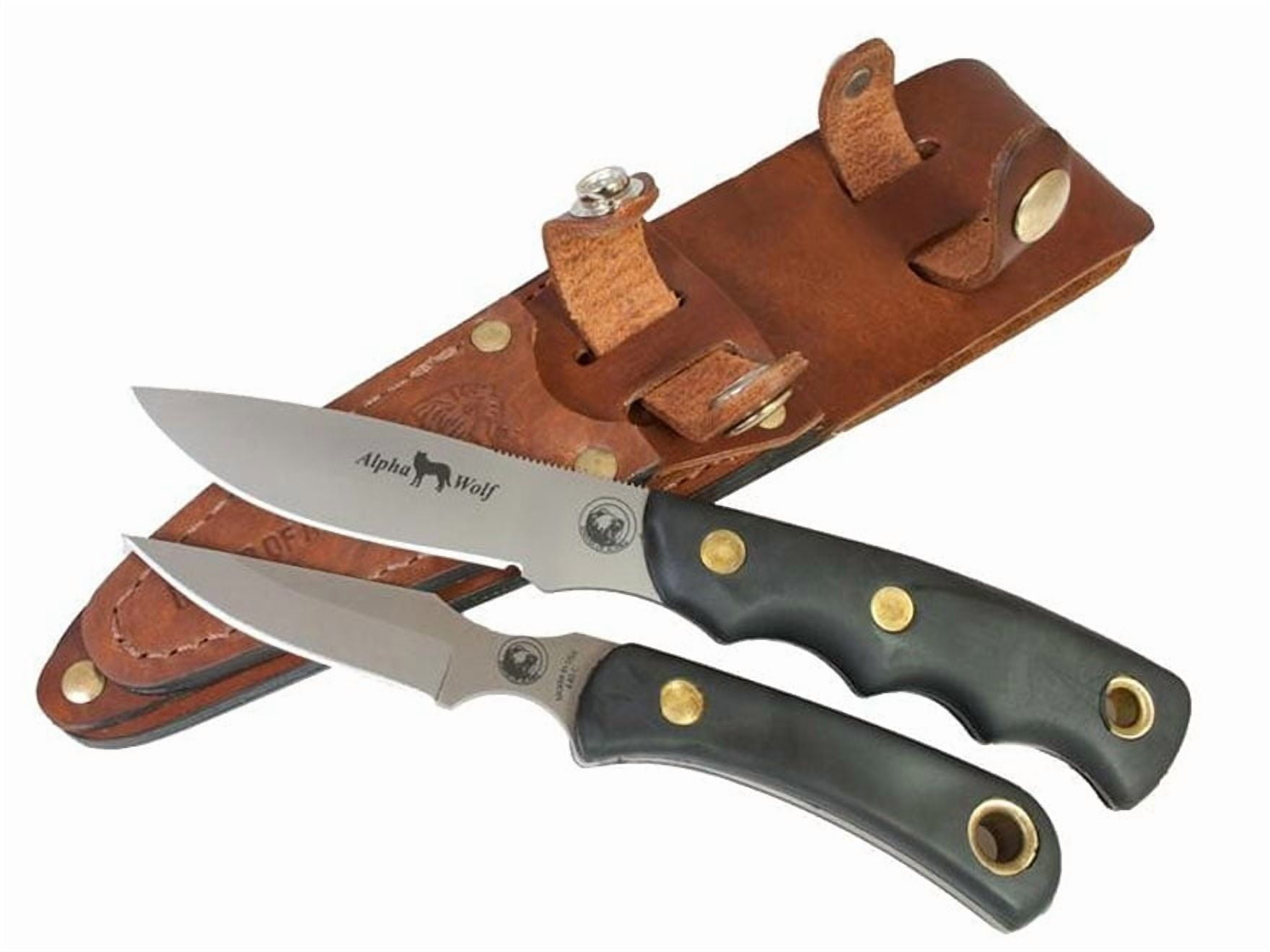 Knives of Alaska Alpha Wolf D2/Cub Combo Suregrip