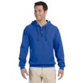 thumbnail image 1 of Sudadera con capucha y cierre de un cuarto de vellón NuBlend® para adulto ROYAL 2XL Jerzees 994MR, 1 of 1