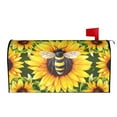 thumbnail image 2 of PHELIKA Bee and Sunflower Magnetic Mailbox Covers Standard Size 21"H x 18"W, 2 of 8