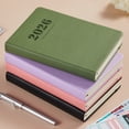 thumbnail image 2 of NIRMIRO 2026 Daily & Monthly Planner, 8.4"x5.7" Leather Cover Planner with 12 Tabs, Pen Holder & Inner Pocket, Jan 2026 - Dec 2026 for Goal Tracking & Scheduling, 2 of 8