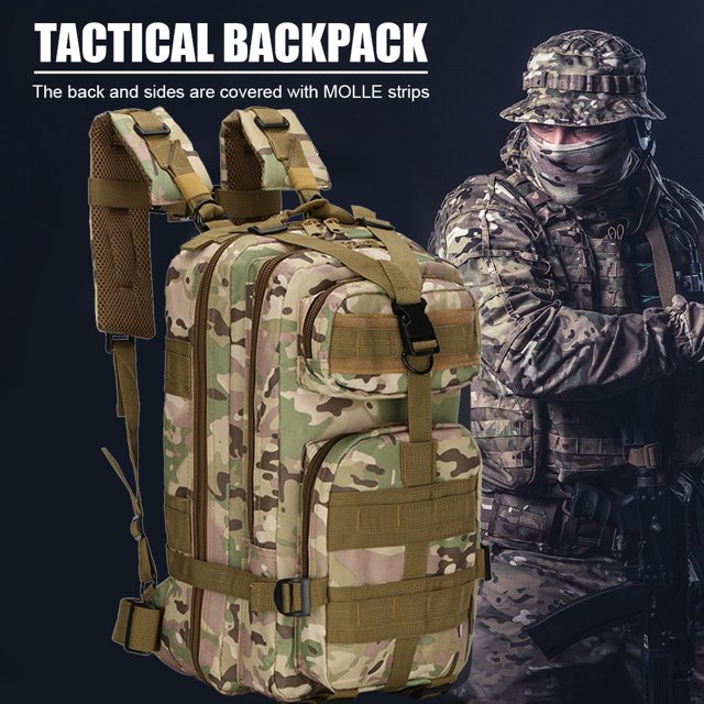 Mochilas de senderismo 600D Oxford impermeable Molle mochila multibolsillos para pesca Barbie Nuevos Originales