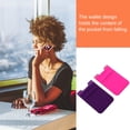 thumbnail image 3 of FUTUREORYY 2Set Wallet Phone Case Adhesive Phone Wallet Polyester Storage Travel Purple, 3 of 5