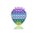 thumbnail image 1 of Gupgi Rainbow Push Pop Sensory Fidget Toy Strawberry Shaped Bubble Silicone Fidget Toy, 1 of 3