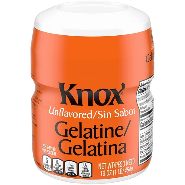 Knox Unflavored Gelatin Mix (Bulk) Container, 16 OZ, 1 Count
