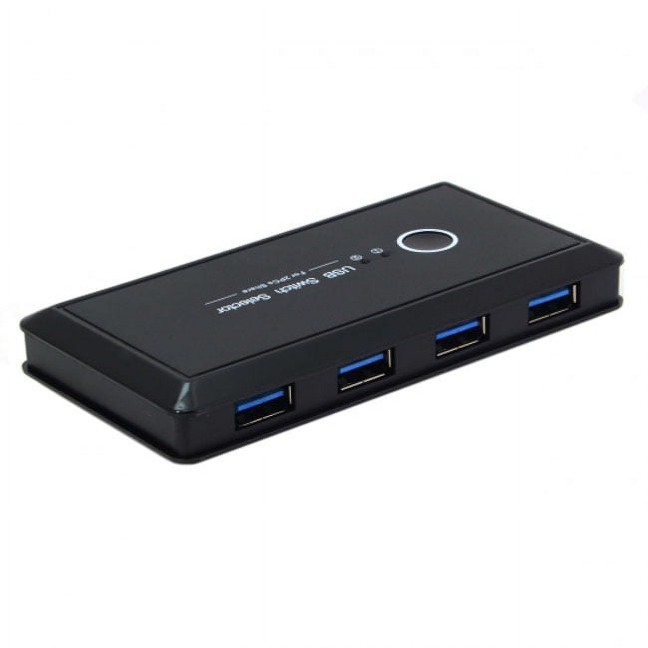 Chenyang CY KVM USB 3.0 Switch Selector 2 Port PCs Sharing 4 Devices for Keyboard Mouse Scanner Printer Convertor