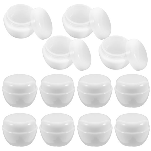 RENACLIPY Mini Makeup Containers Small Lip Balm Jars for Women Daily Use 12 Pieces Portable Cosmetic Storage
