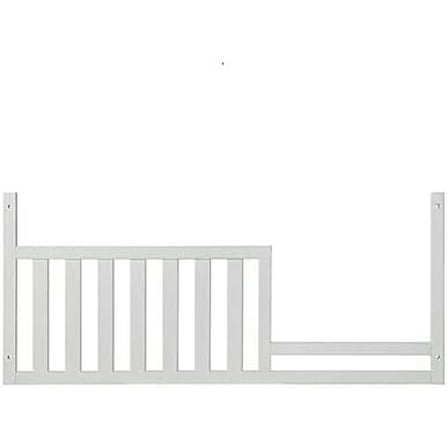 Toddler Bed Safety Guard Rail for Westwood Design Cribs (White, Wyatt Crib)