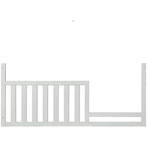 Toddler Bed Safety Guard Rail for Westwood Design Cribs (White, Wyatt Crib)