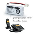 thumbnail image 2 of 2-Pack Battery Replacement for Vtech and AT&T battery BT-162342 BT-1623421 BT-166342 BT-262342 BT-266342 BT-183342 BT-283342 2SN-AAA40H-S-X2, Empire CPH-515J CPH515J, 2 of 4